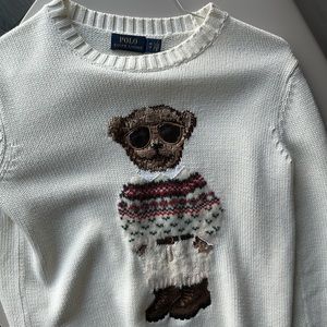 Polo Ralph Lauren sweater with polo bear